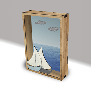 3D κάδρο 17Χ24cm